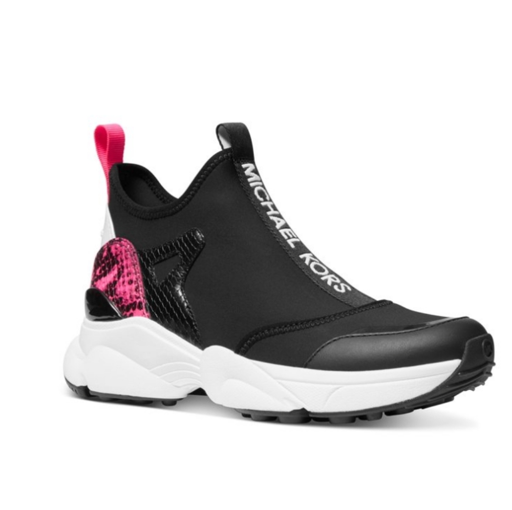"New" Michael Kors Willow Slip On Scuba Sneakers
